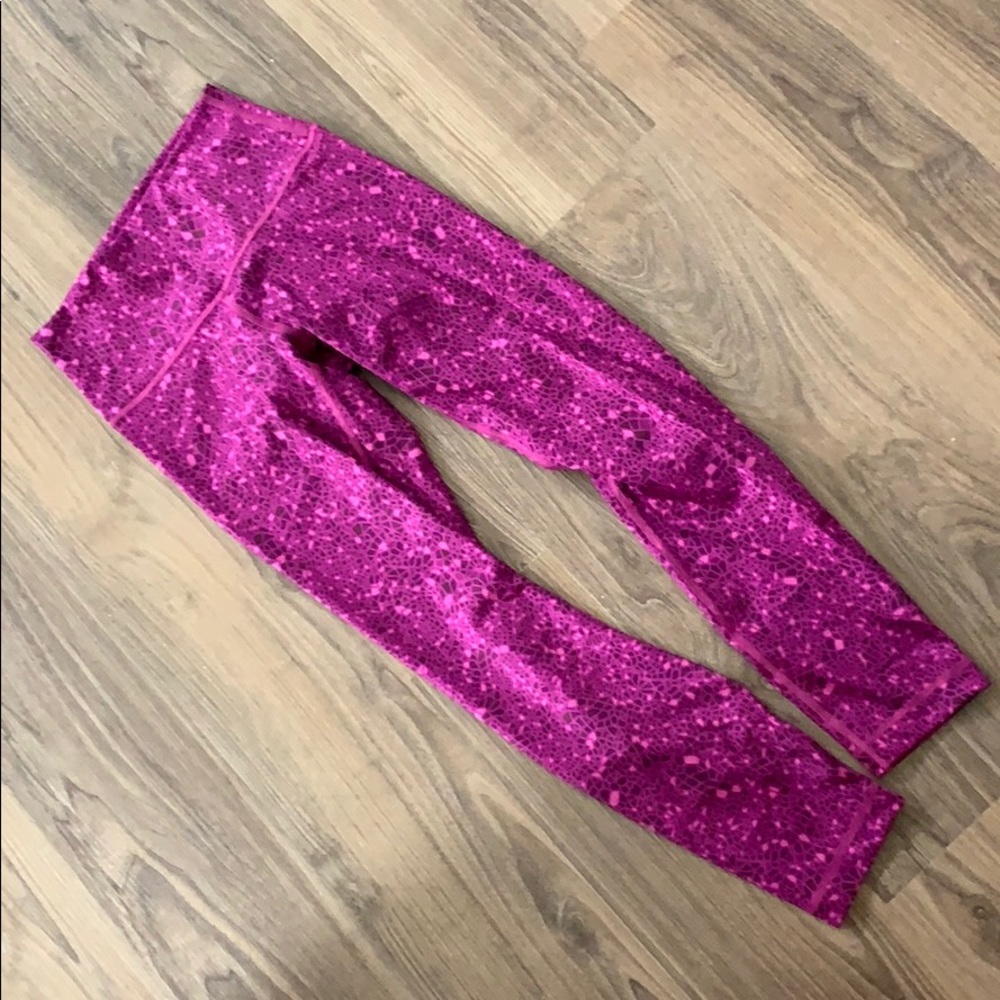 Pink/purple lululemon leggings